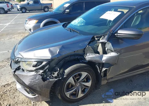 2019 Honda Civic Lx из США, поврежденный, VIN 19XFC2F67KE207486